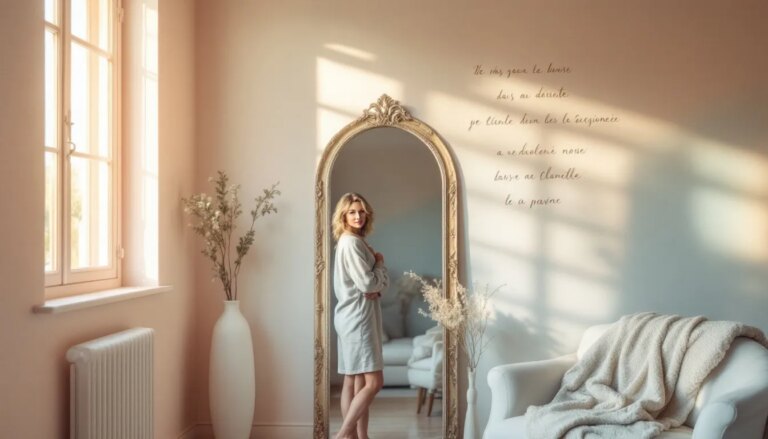 Image représentant des affirmations positives puissantes et des pensées motivantes