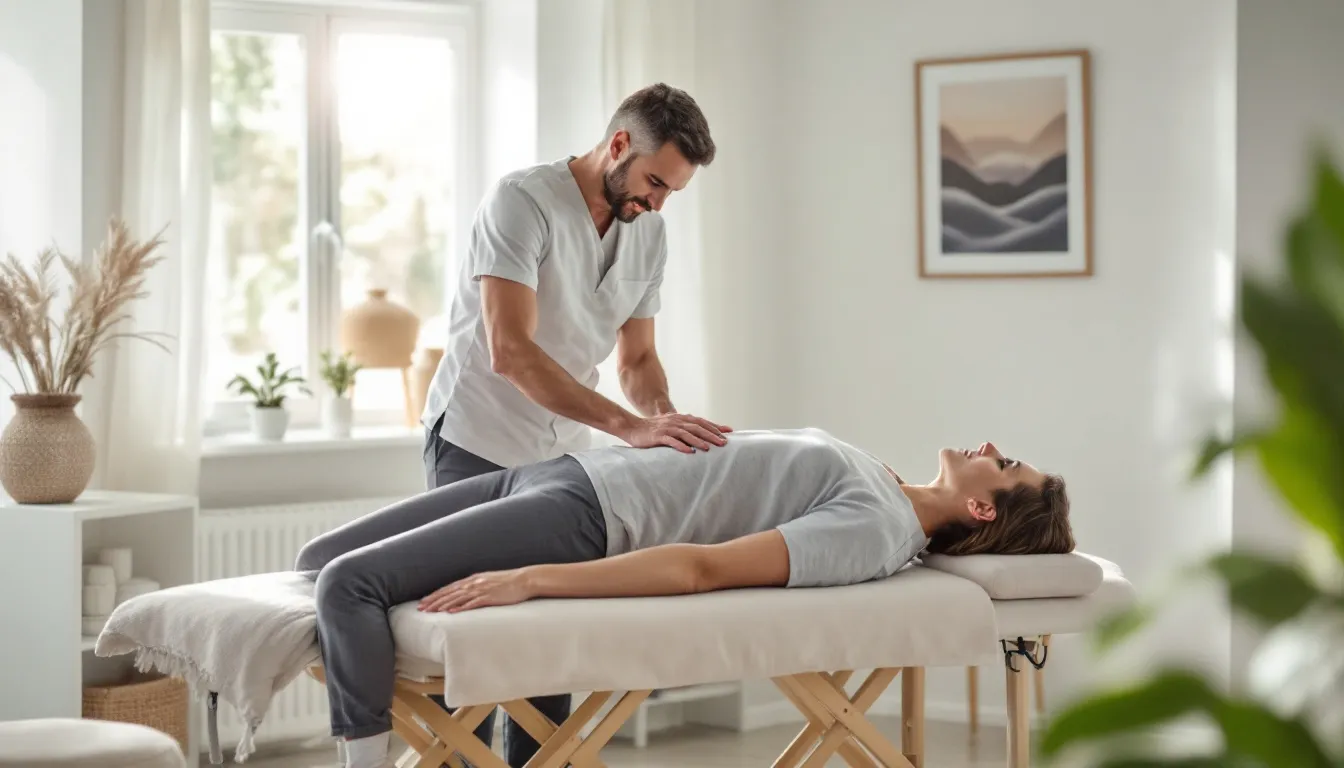 Représentation de la chiropraxie, une pratique de soins chiropratiques efficace