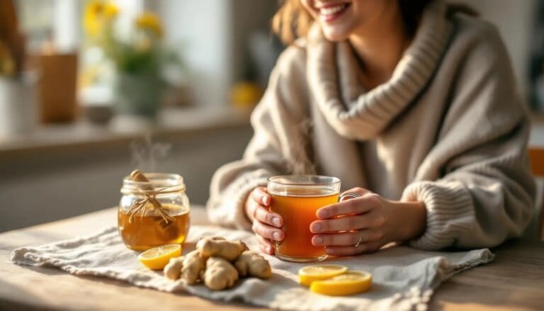 Miel et gingembre contre le mal de gorge pour un soulagement naturel