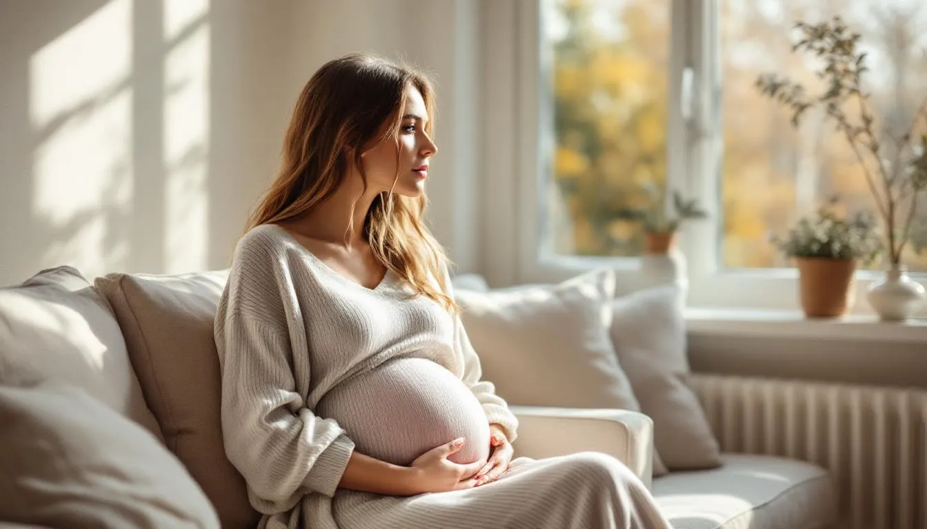 Femme enceinte se demandant s'il est sûr de consommer du CBD pendant la grossesse
